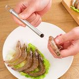 Coupe-fil multifonctionnel en acier inoxydable pour crevettes (2 pièces)