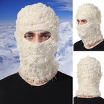 Masque en tricot farfelu
