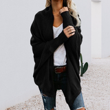 Cardigan en Tricot de Couleur Unie