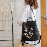 Sac Á Dos Antivol Brodé