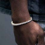 Bracelet de Moissanite Etincelant