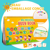 Livre Montessori Occupé pour les Tout-petits