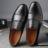 Chaussures business en cuir pour homme