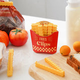 Clips magnétiques amusants sur les frites