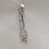 Patte Squelette avec Béquilles de Moto Doigt du Milieu