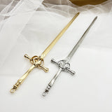 Épingle à cheveux en forme d'épée