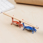 Haltérophilie Petit Crabe Porte Stylo et Lunettes