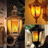Ampoule LED à effet flamme