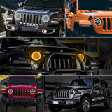 Phares LED tête de mort