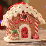 Maison de Noël en argile molle