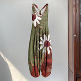 Pantalon large une pièce femme