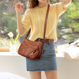 Sac en cuir de grande capacité