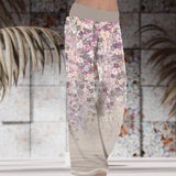 Pantalon De Yoga Imprimé Ample Pour Femme