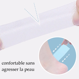 Protège-talons respirants invisibles