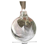 Ornements De Boule De Plumes De Noël
