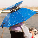 Chapeau parapluie extérieur double couche