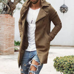 Trench coupe slim pour homme