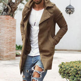 Trench coupe slim pour homme