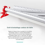 Ensemble d'outils d'emballage de cadeaux de Noël