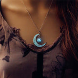Collier Lune Brillante