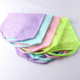 Serviette de bain extensible frottant le dos