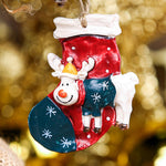Pendentifs Décoratifs d'Arbre de Noël en Résine