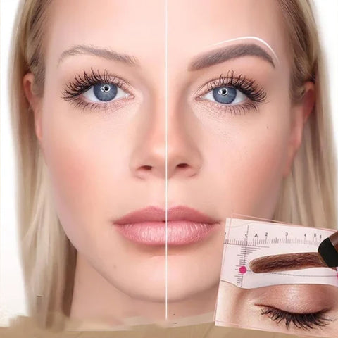 Ensemble de pochoirs et tampons Perfect Brows