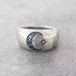 Bague Personnalisée en Argent Vintage