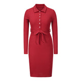 Robe En Maille Ajustée