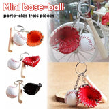 Porte-clés de baseball créatif
