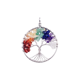 Pendentif Arbre de Vie en Cristal