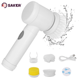 Saker Brosse de nettoyage électrique rechargeable