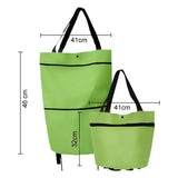 Ciaovie™ Sac à Provisions Pliant avec Roues - ciaovie