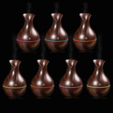 Humidificateur d'air de vases avec veines de bois
