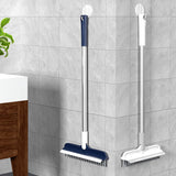 Brosse de nettoyage 2 en 1 pour espace de toilette