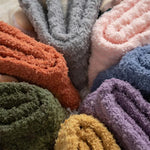 Chaussettes de Noël pelucheuses