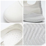 Baskets en maille respirante