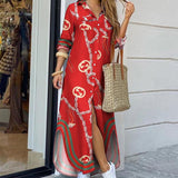 Robe chemise sexy à la mode pour dames