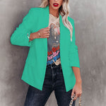 Blazer de couleur unie