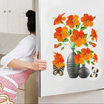 Autocollant Vase 3D