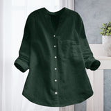 Chemisier ample décontracté uni