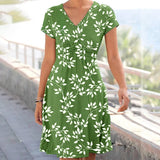 Robe vintage à fleurs