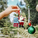 Pendentif d'encouragement du Père Noël