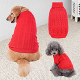 Pull en Tricot Torsadé d'Hiver