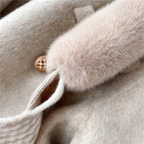 Jolie écharpe chaude en peluche