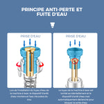 Adaptateur étanche pour robinet