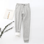 Pantalon de Survêtement Chaud en Cachemire D'hiver