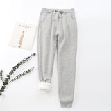 Pantalon de Survêtement Chaud en Cachemire D'hiver