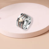 Anneau De Coeur De Spinner D'amour De Soi