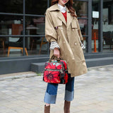 Sac Á Dos Á Motif De Fleurs De Style Loisirs